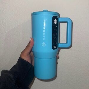HydroJug Traveler 20oz Wave Tumble - Bright Blue Accent